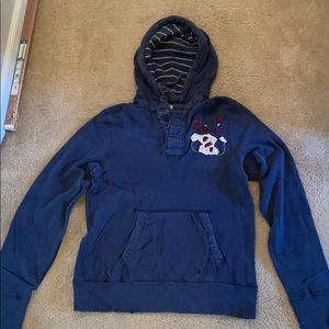 Abercrombie Navy Hoodie